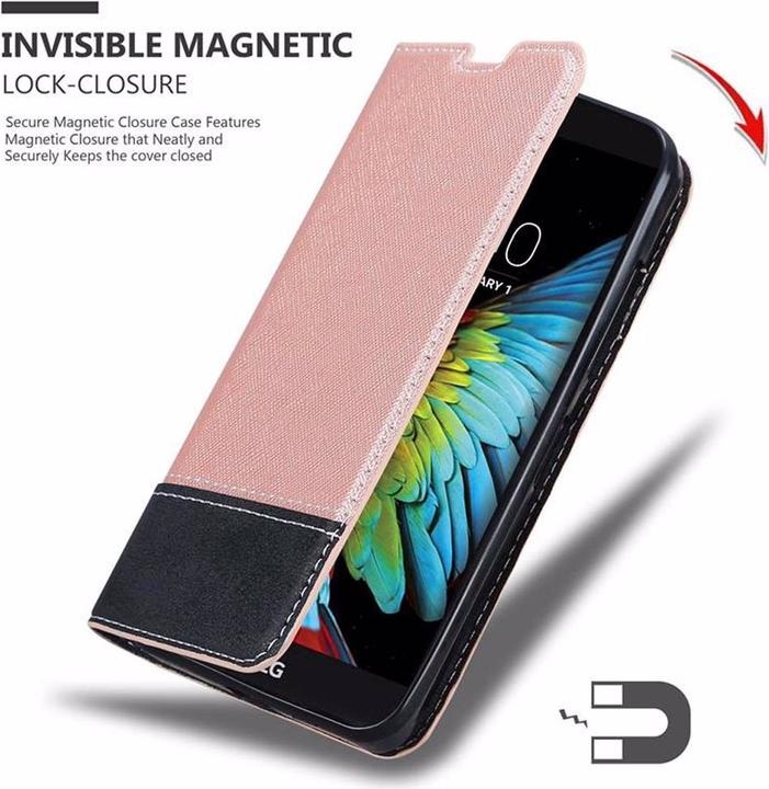 Actual product image Cadorabo Book X Wallet Cover (LG K10)