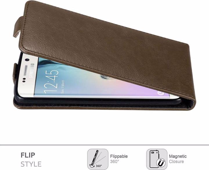 Produktbild Cadorabo Flip wie Invisible Cover (Samsung Galaxy S6 Edge)