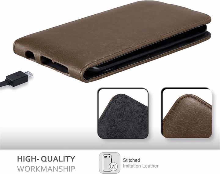 Produktbild Cadorabo Flip wie Invisible Cover (Samsung Galaxy S6 Edge)