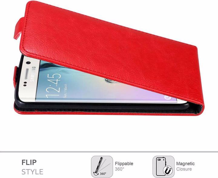 Produktbild Cadorabo Flip wie Invisible Cover (Samsung Galaxy S6 Edge)