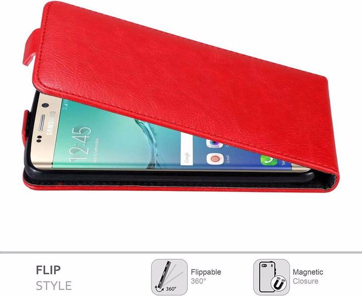 Produktbild Cadorabo Flip wie Invisible Cover (Samsung Galaxy S6 Edge+)