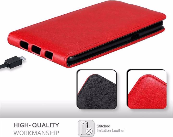 Produktbild Cadorabo Flip wie Invisible Cover (Samsung Galaxy S6 Edge+)
