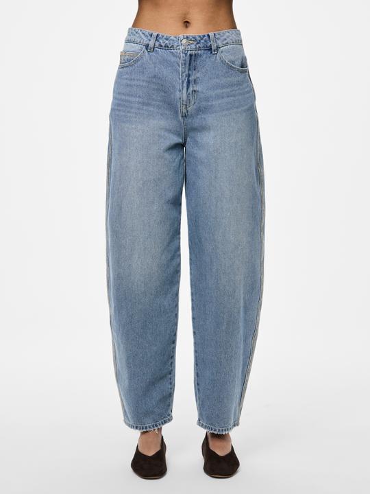 Produktbild Pieces PCSISSEL HW Barrel Fit Jeans (28)