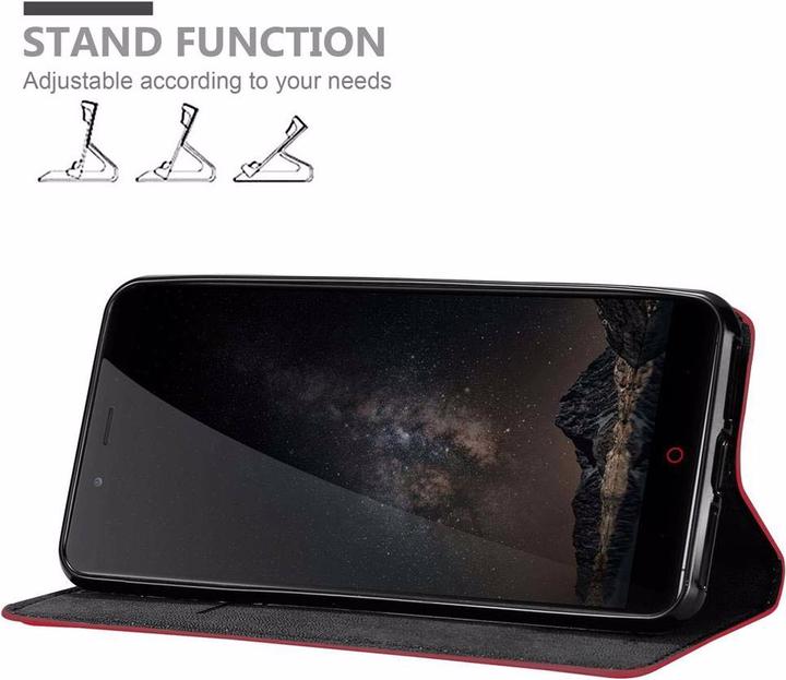 Productafbeelding Cadorabo Boek Onzichtbare Magneethoes (ZTE Nubia Z11 Max)