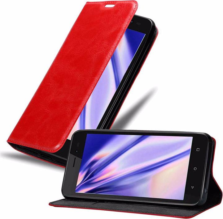 Actual product image Cadorabo Book Invisible Magnet Cover (Wiko Sunny 3)