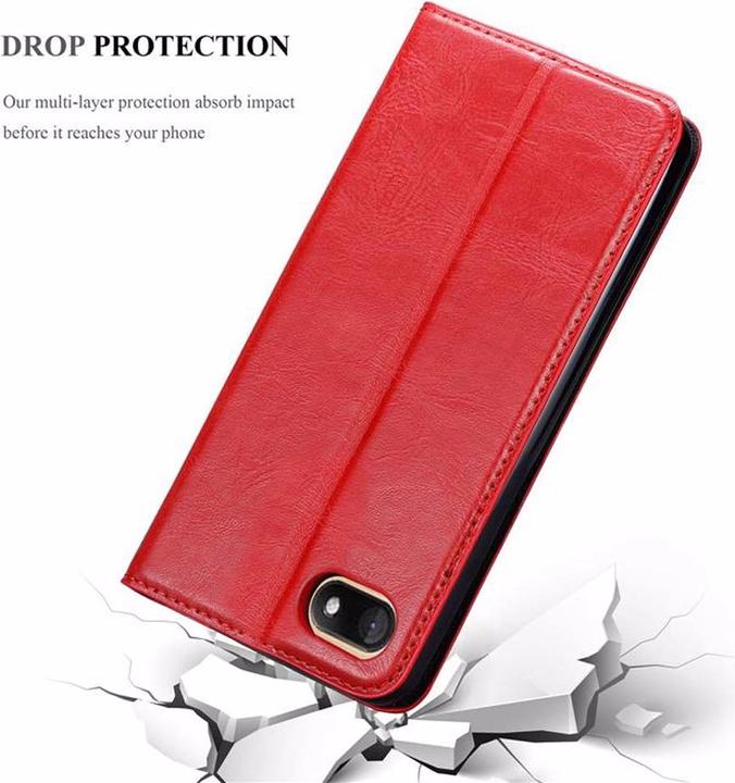 Actual product image Cadorabo Book Invisible Magnet Cover (Wiko Sunny 3)