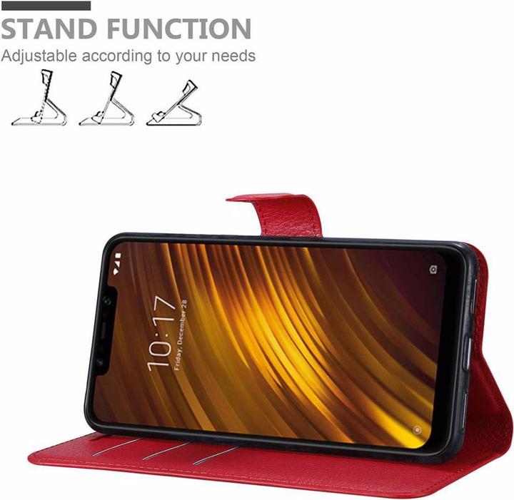 Produktbild Cadorabo Book mit Standfunktion Cover (Xiaomi Pocophone F1)
