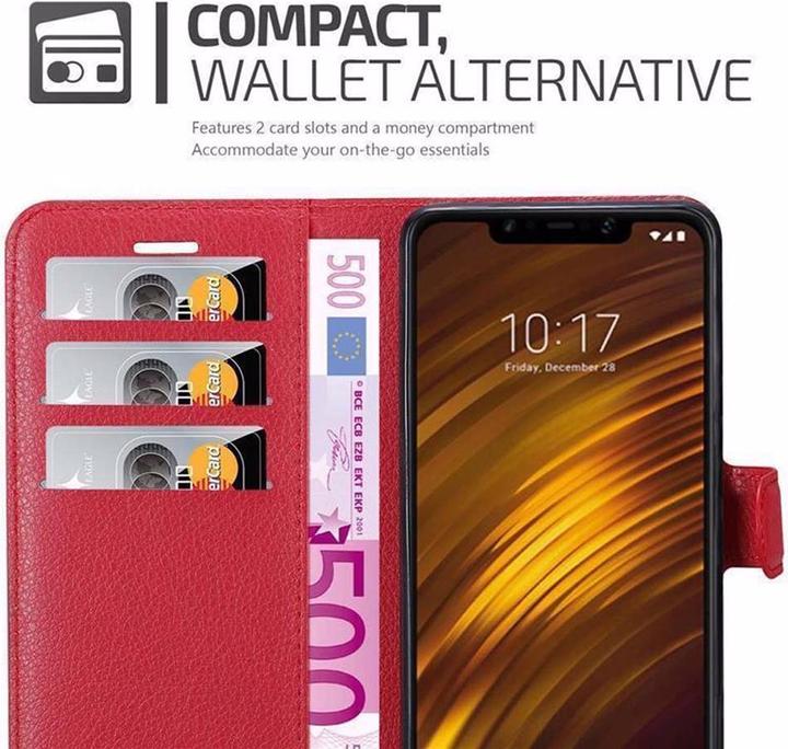 Produktbild Cadorabo Book mit Standfunktion Cover (Xiaomi Pocophone F1)