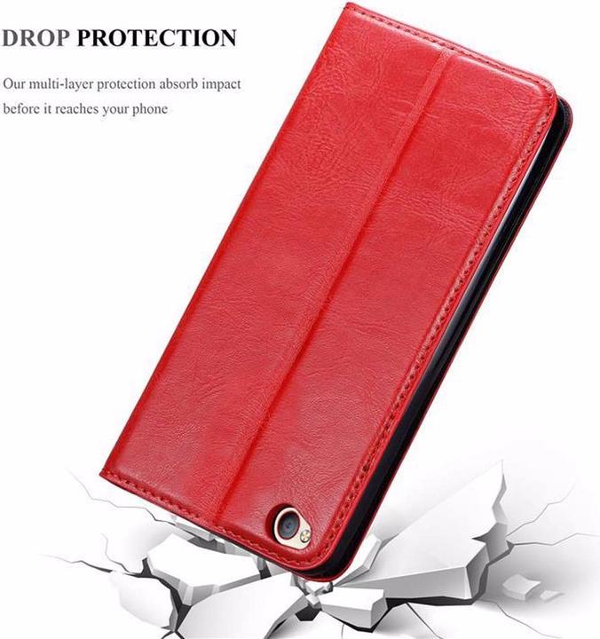 Productafbeelding Cadorabo Boek Onzichtbare Magneethoes (ZTE Nubia M2 Lite)