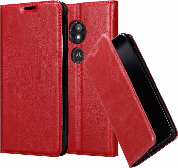 Actual product image Cadorabo Book Invisible Magnet Cover (Motorola Moto E5 Play)