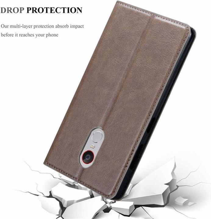 Actual product image Cadorabo Book Invisible Magnet Cover (ZTE Nubia Z11 Max)