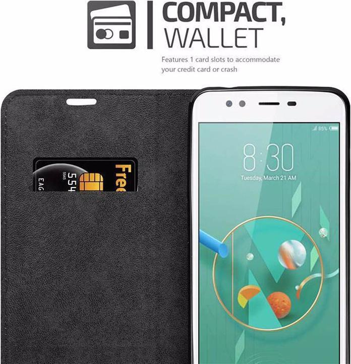 Productafbeelding Cadorabo Boek Onzichtbare Magneethoes (ZTE Nubia M2 Lite)