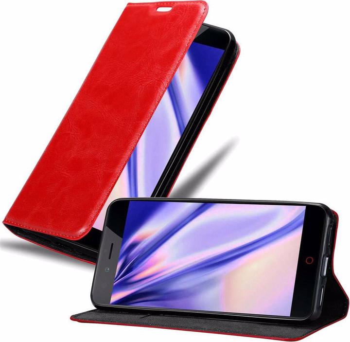 Actual product image Cadorabo Book Invisible Magnet Cover (ZTE Nubia Z11 Mini S)