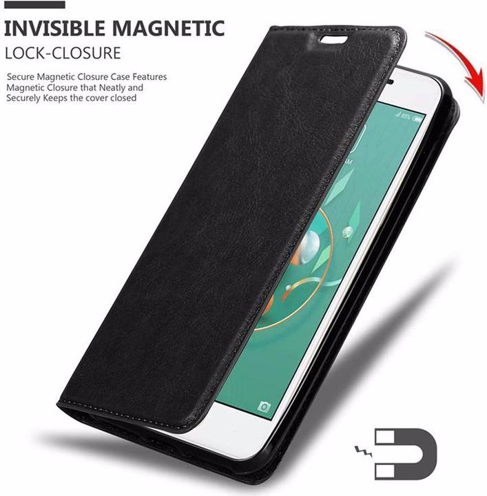 Productafbeelding Cadorabo Boek Onzichtbare Magneethoes (ZTE Nubia M2 Lite)