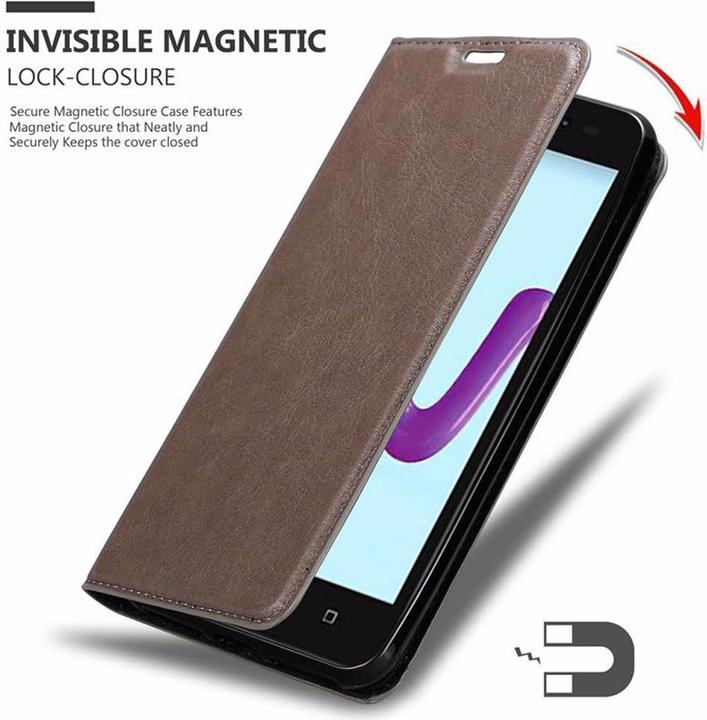 Productafbeelding Cadorabo Boek Onzichtbare Magneethoes (Wiko Sunny 3)