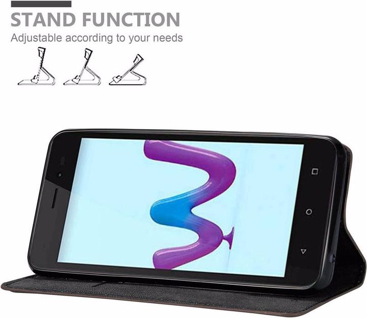 Productafbeelding Cadorabo Boek Onzichtbare Magneethoes (Wiko Sunny 3)