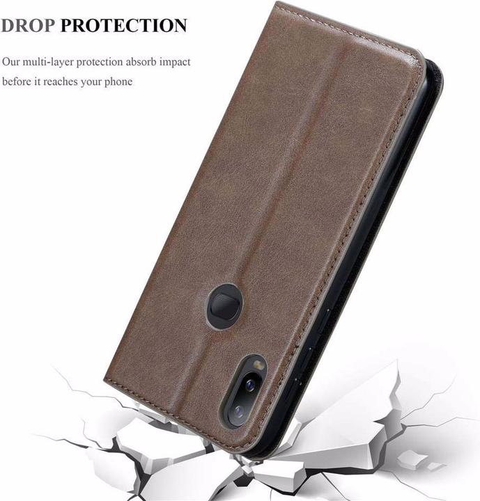 Produktbild Cadorabo Book Invisible Magnet Cover (Samsung Galaxy A6s)