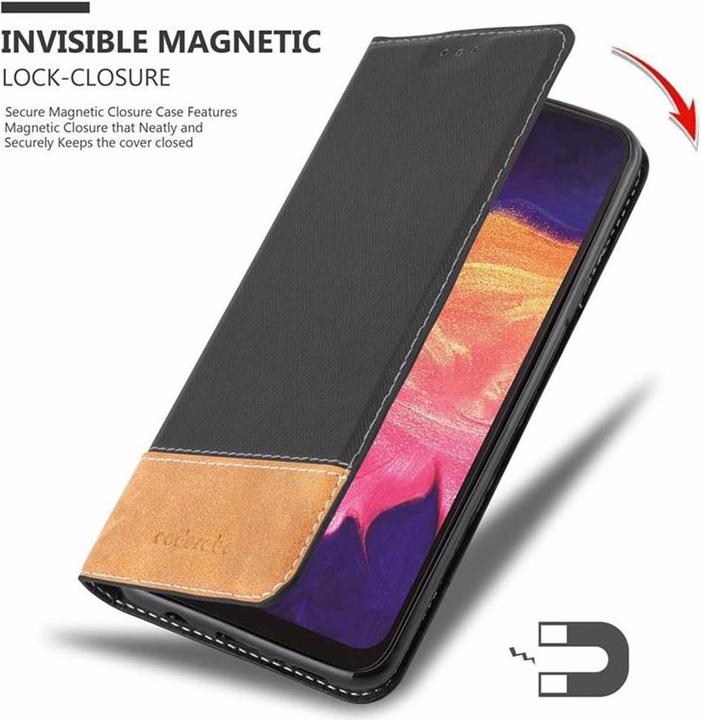 Actual product image Cadorabo Book X Wallet Cover (Samsung Galaxy A10, HTC One M10)
