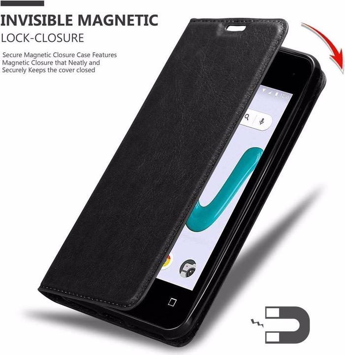 Actual product image Cadorabo Book Invisible Magnet Cover (Wiko Sunny 3 Mini)