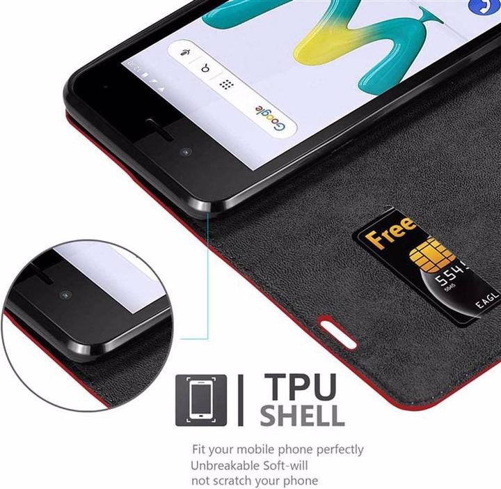 Produktbild Cadorabo Book Invisible Magnet Cover (Wiko Sunny 3 Mini)