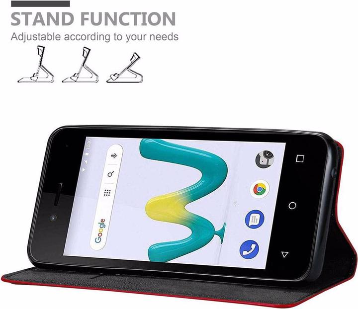 Produktbild Cadorabo Book Invisible Magnet Cover (Wiko Sunny 3 Mini)