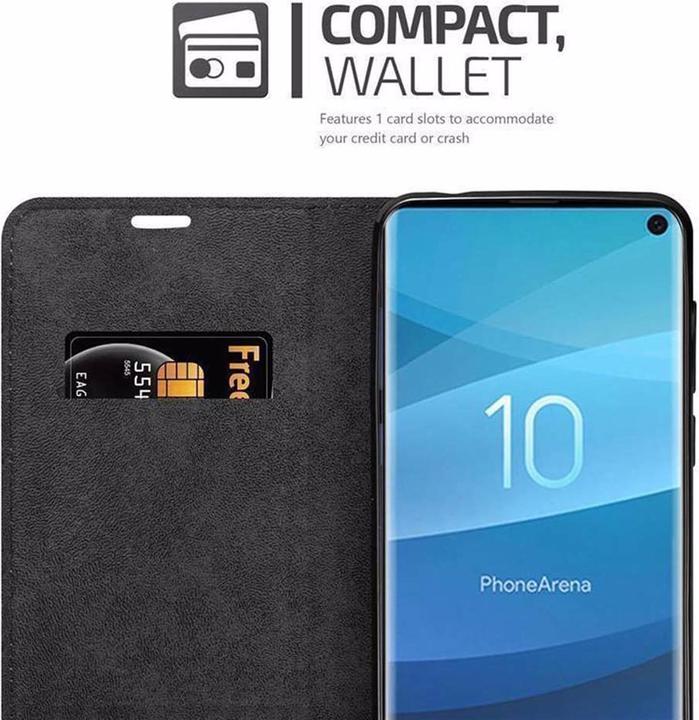 Productafbeelding Cadorabo Boek Onzichtbare Magneethoes (Samsung Galaxy S10)
