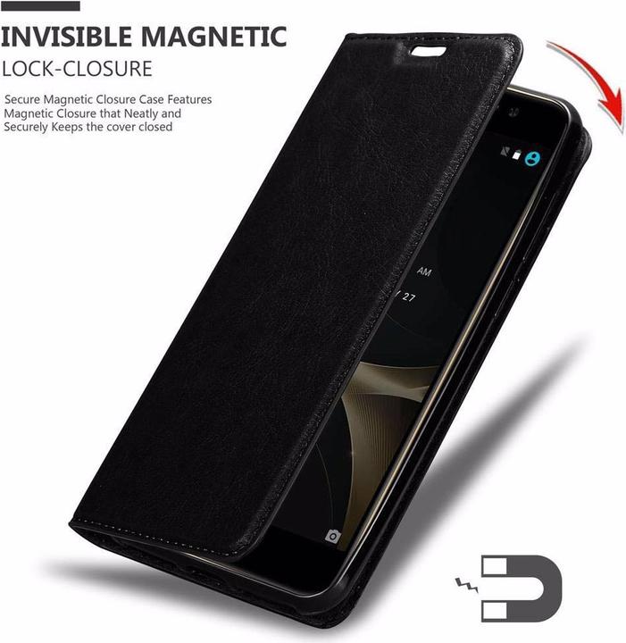 Productafbeelding Cadorabo Boek Onzichtbare Magneethoes (ZTE Nubia N1 Lite)