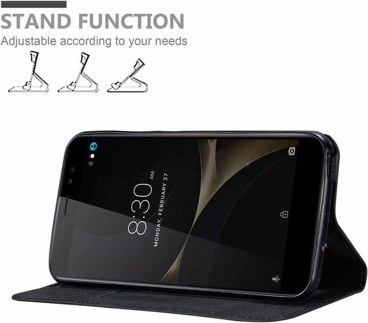 Productafbeelding Cadorabo Boek Onzichtbare Magneethoes (ZTE Nubia N1 Lite)