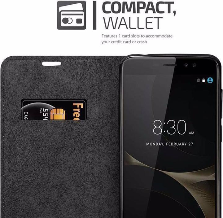 Productafbeelding Cadorabo Boek Onzichtbare Magneethoes (ZTE Nubia N1 Lite)