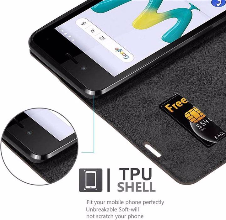 Productafbeelding Cadorabo Boek Onzichtbare Magneethoes (Wiko Sunny 3 mini)