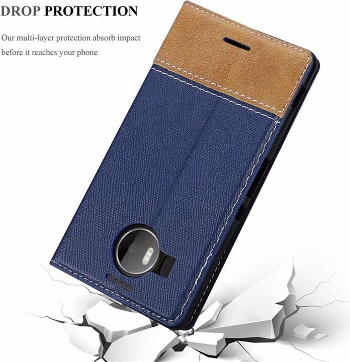Productafbeelding Cadorabo Boek X Portemonnee Hoesje (Microsoft Lumia 950 XL)