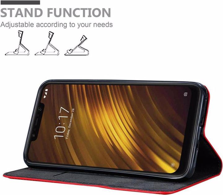 Productafbeelding Cadorabo Boek Onzichtbare Magneethoes (Xiaomi Pocophone F1)