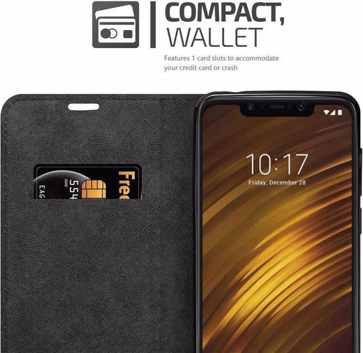 Productafbeelding Cadorabo Boek Onzichtbare Magneethoes (Xiaomi Pocophone F1)