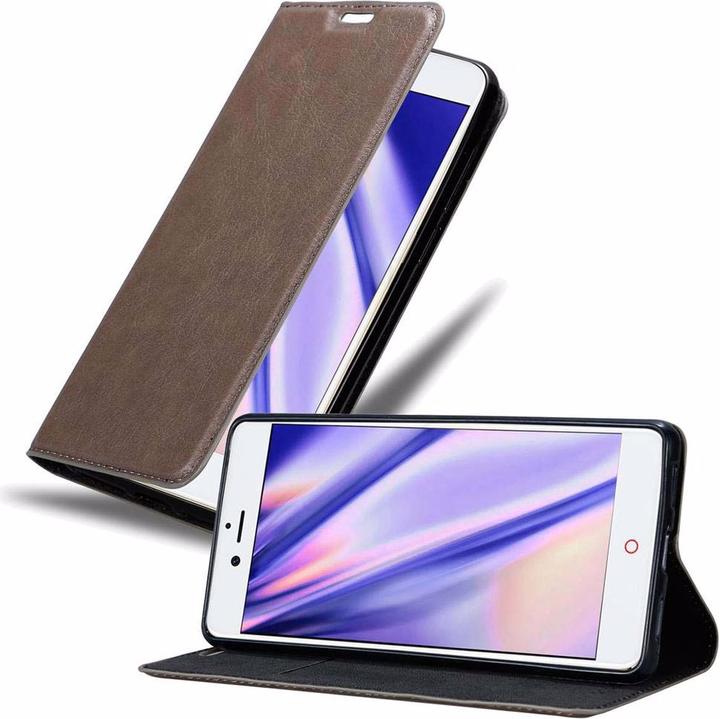 Productafbeelding Cadorabo Boek Onzichtbare Magneethoes (ZTE Nubia Z11)