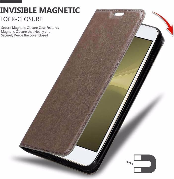 Productafbeelding Cadorabo Boek Onzichtbare Magneethoes (ZTE Nubia Z11)