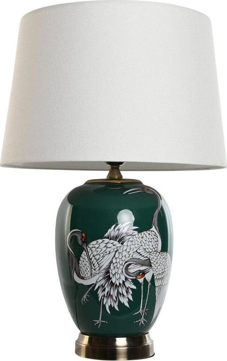 Image du produit Esprit Desk lamp Home White Green Turquoise Golden Ceramic 50 W 220 V 40 x 40 x 59 cm
