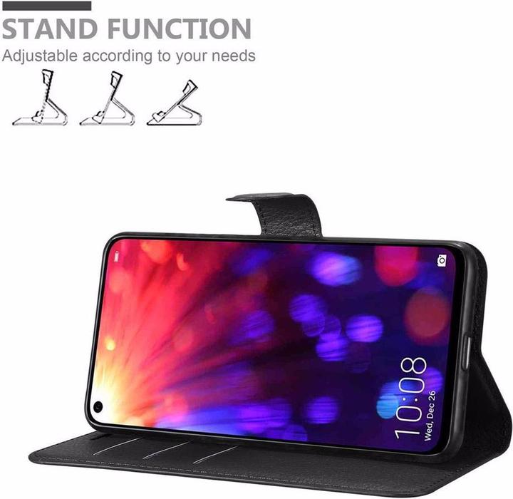 Actual product image Cadorabo Book with stand function cover (Honor View 20)