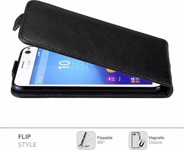 Actual product image Cadorabo Flip like Invisible Cover (Sony Xperia C4)