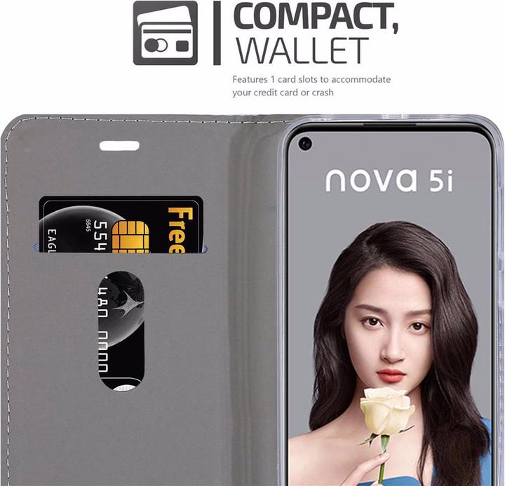 Actual product image Cadorabo Book Jeans Optics Cover (Huawei P20 Lite, Huawei Nova 5i)