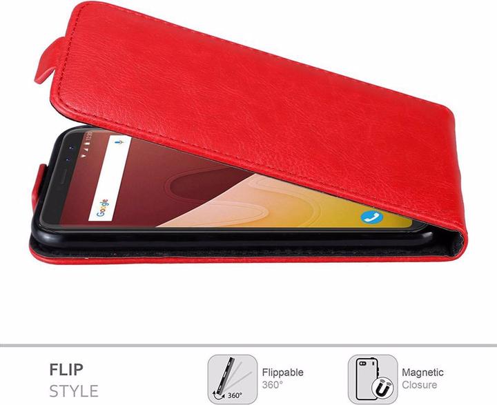 Actual product image Cadorabo Flip like Invisible Cover (Wiko View Prime)