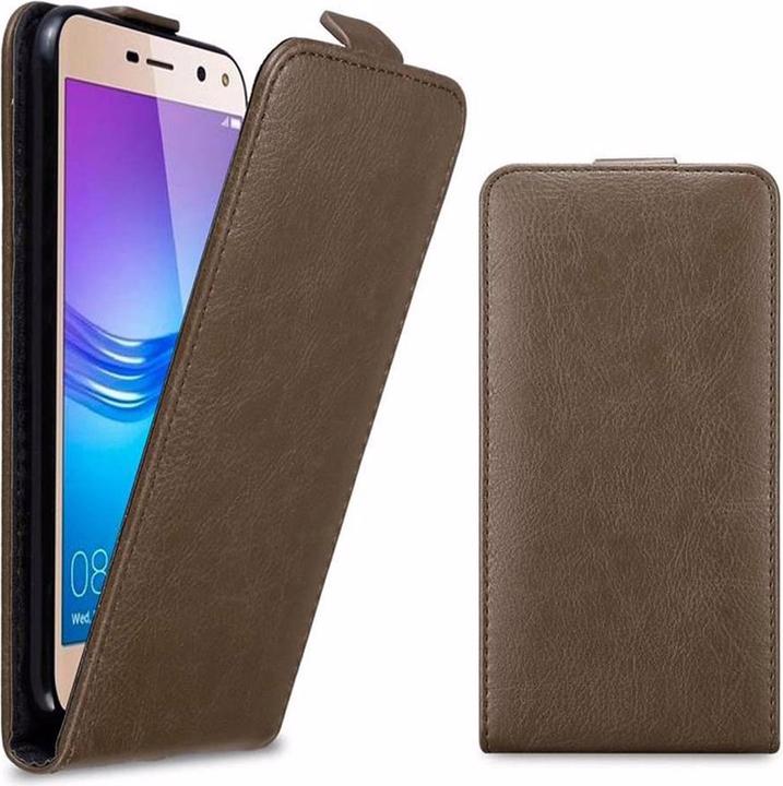 Actual product image Cadorabo Flip like Invisible Cover (Huawei Y5 (2017), Huawei Y6)
