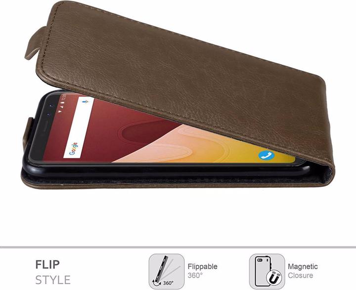 Produktbild Cadorabo Flip wie Invisible Cover (Wiko View Prime)