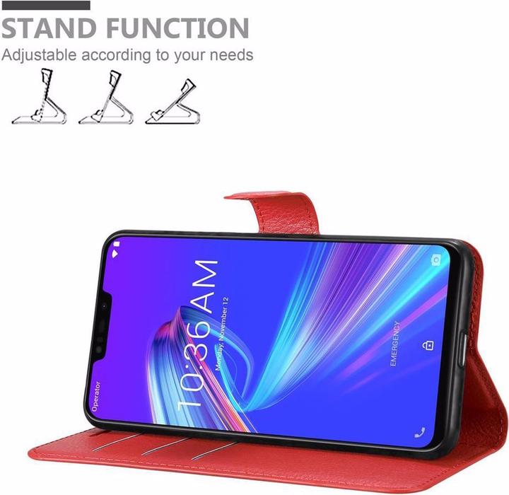 Produktbild Cadorabo Book mit Standfunktion Cover (Asus Zenfone Max (M2))