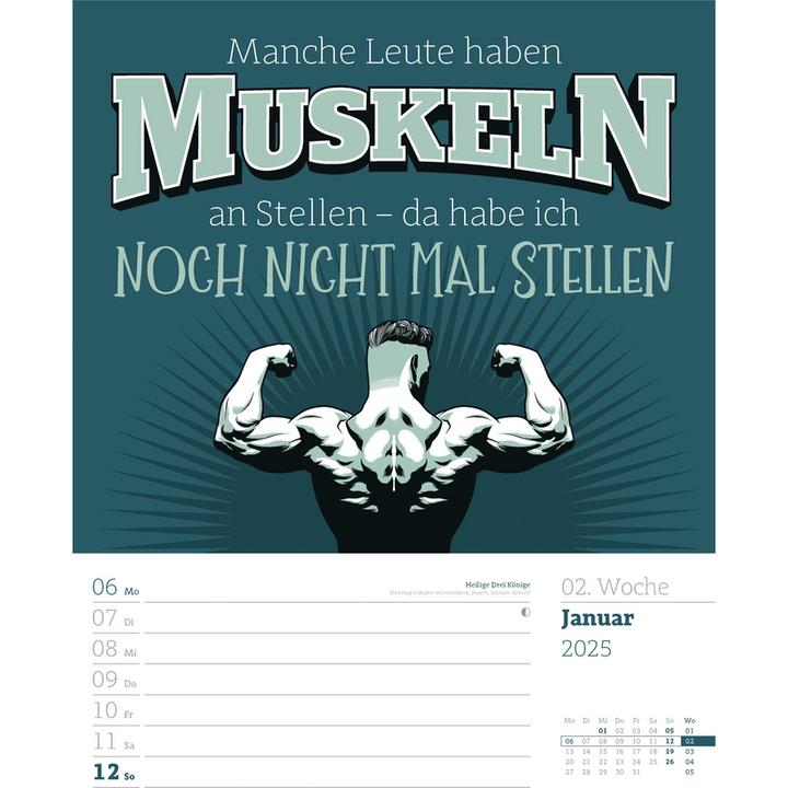 Produktbild Klartext Sprüchekalender (25 x 33 cm, Kein Einband, Deutsch)