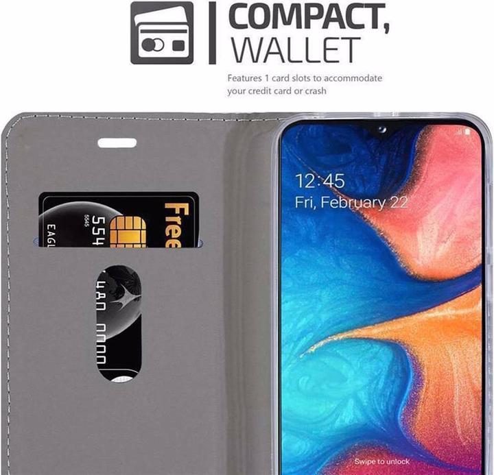 Produktbild Cadorabo Book Jeans Optik Cover (Samsung Galaxy A10e)