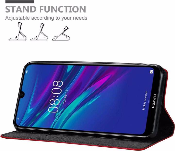 Productafbeelding Cadorabo Boek Onzichtbare Magneethoes (Huawei Y6 (2019))