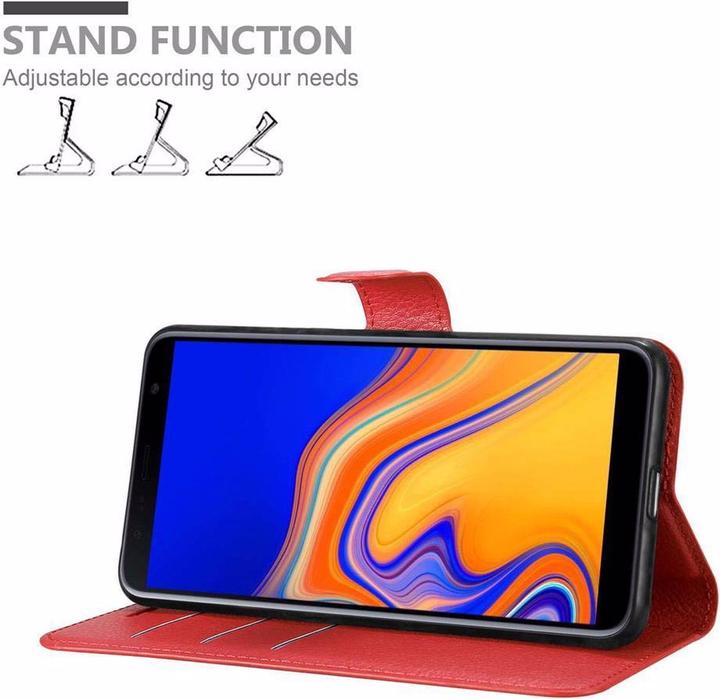 Produktbild Cadorabo Book mit Standfunktion Cover (Samsung Galaxy J4+)