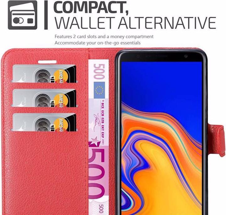 Produktbild Cadorabo Book mit Standfunktion Cover (Samsung Galaxy J4+)
