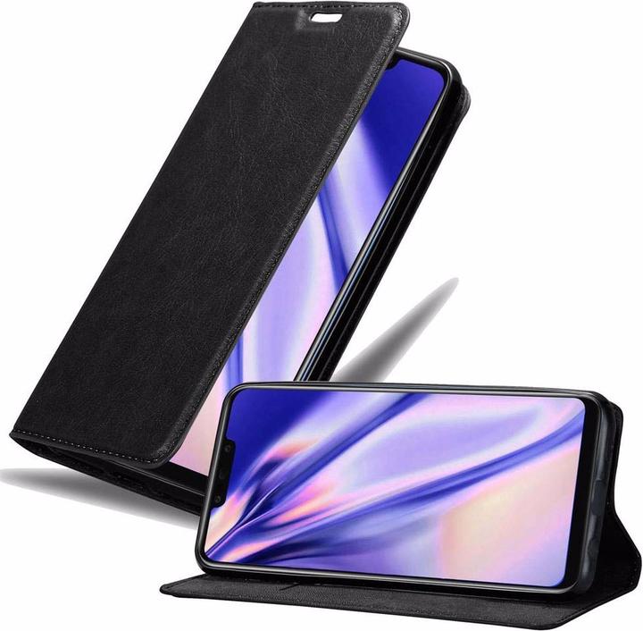 Actual product image Cadorabo Book Invisible Magnet Cover (Mate 20 Lite)