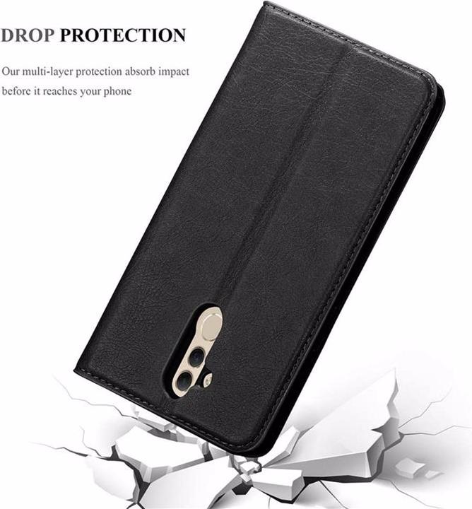 Actual product image Cadorabo Book Invisible Magnet Cover (Mate 20 Lite)